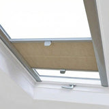 Plissegardin - takfönster